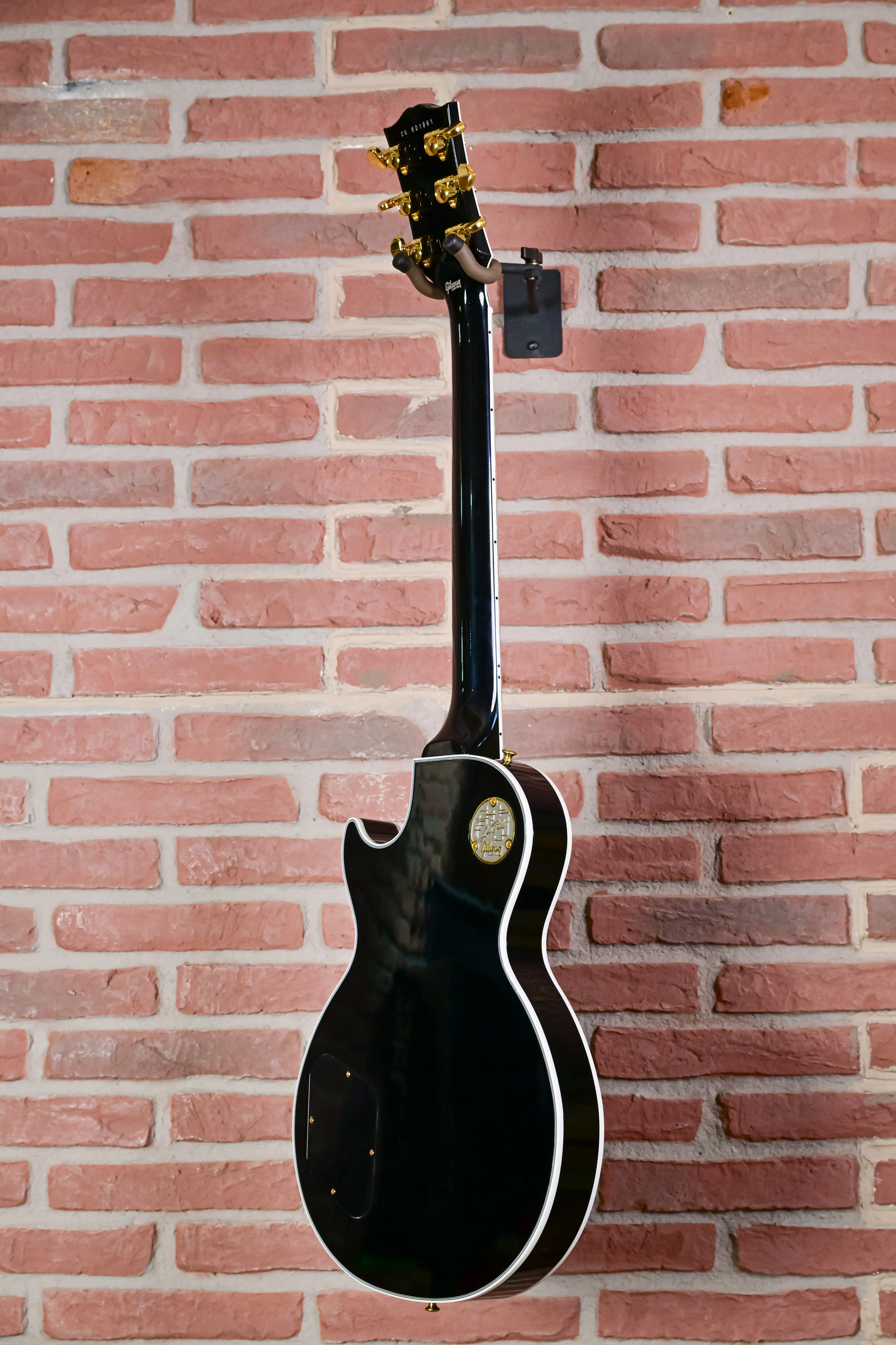 Les Paul Custom Long Scale Ebony Gloss Gold Hardware Custom Shop