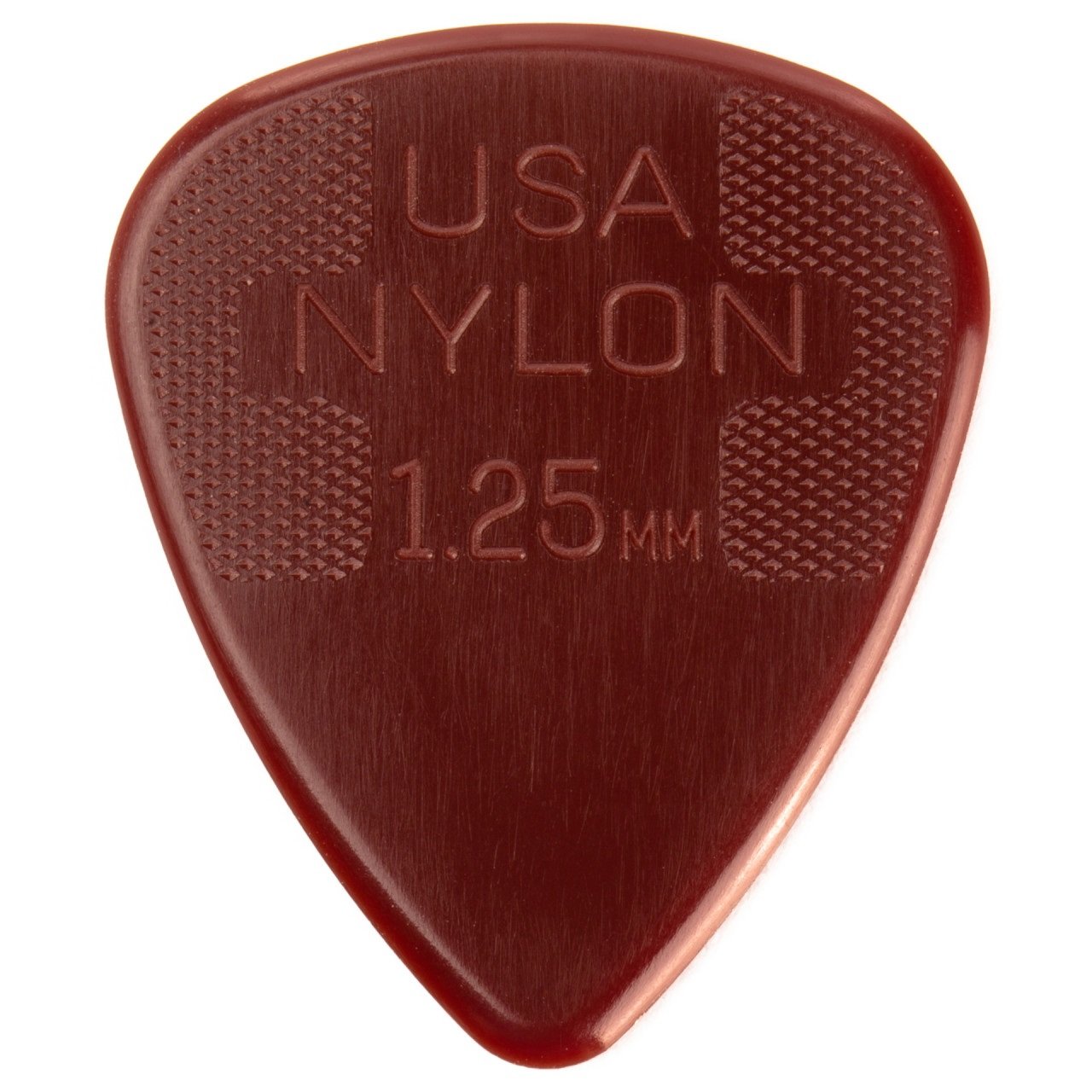 Nylon Standard Picks, Refill Bag, 72 pcs., brown, 1.25 mm