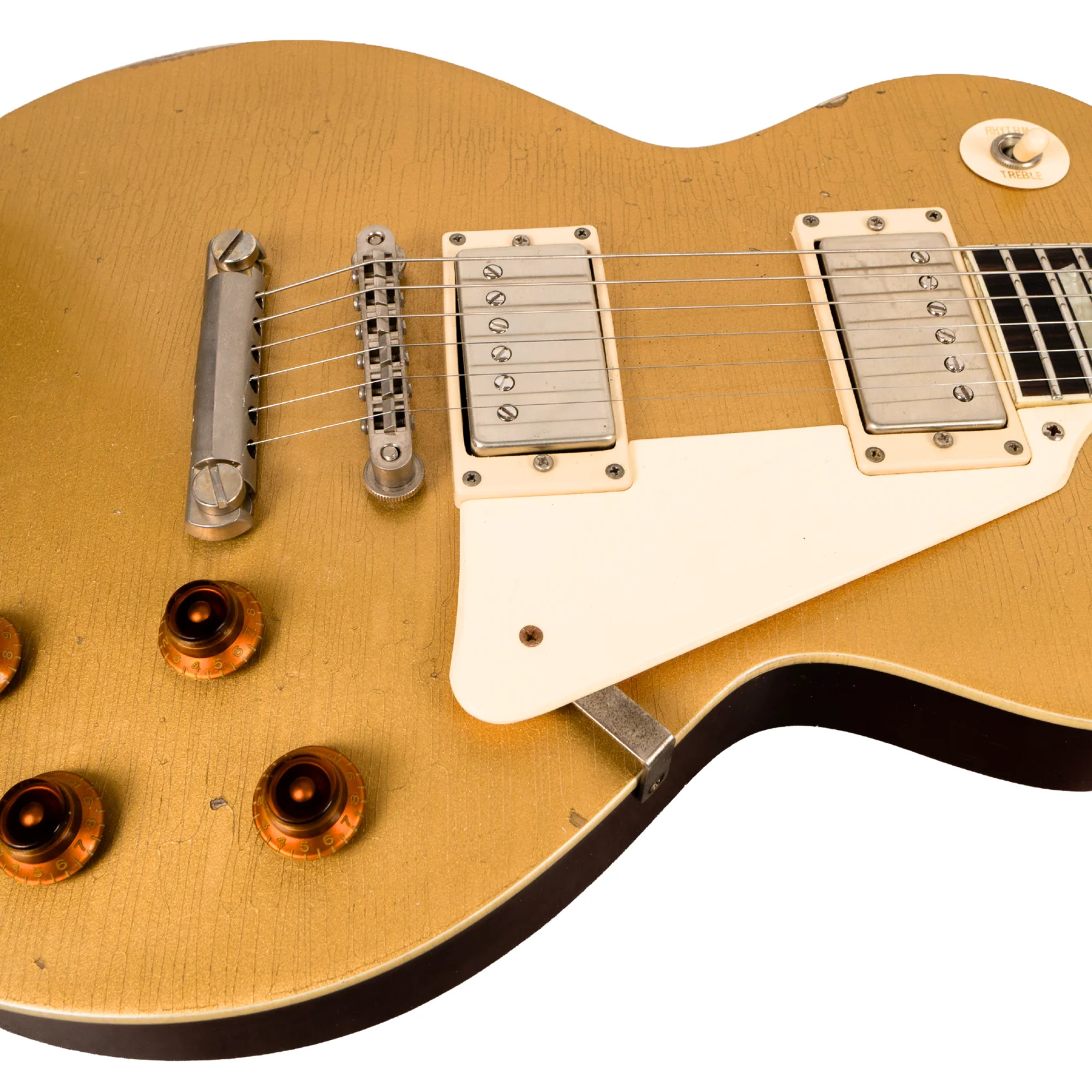 Apollo Guitar-X Pickups Swapping Gold Top Aged