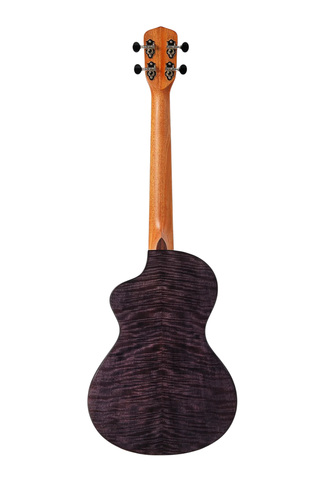 Metropolitan Deluxe Black Night Mango Baritone Ukulele