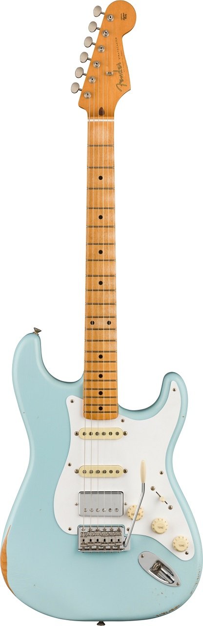 Ltd Vintera Road Worn '50s Stratocaster HSS in Sonic Blue