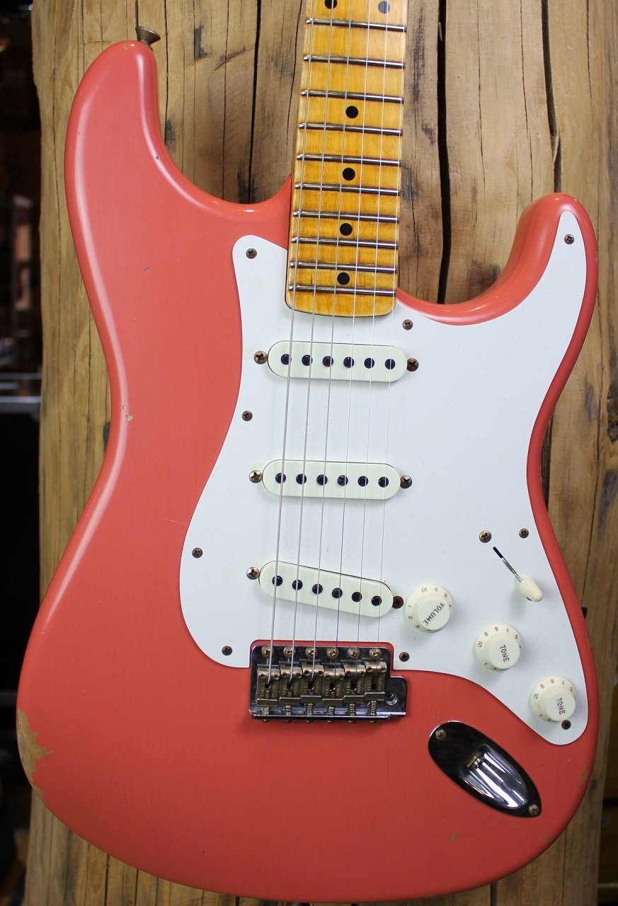 S20 LTD Tomatillo Stratocaster III - Super Fades Aged Tahitian Coral