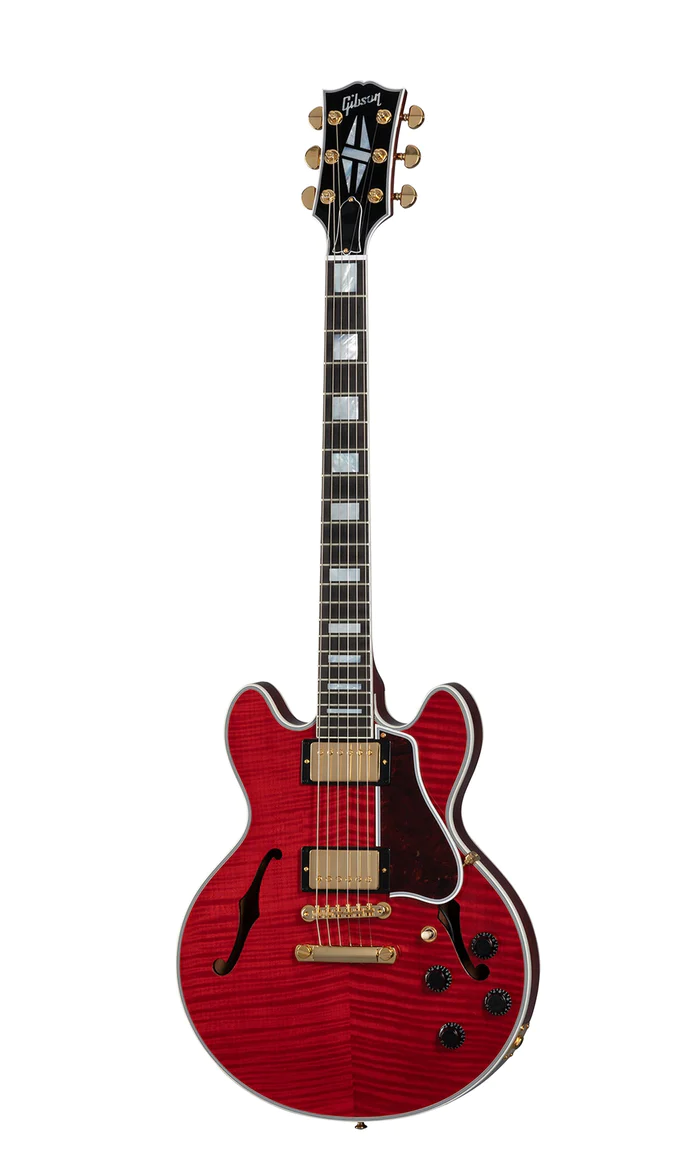 CS-356 Faded Cherry Stop Bar w Ebony Fgbd GH