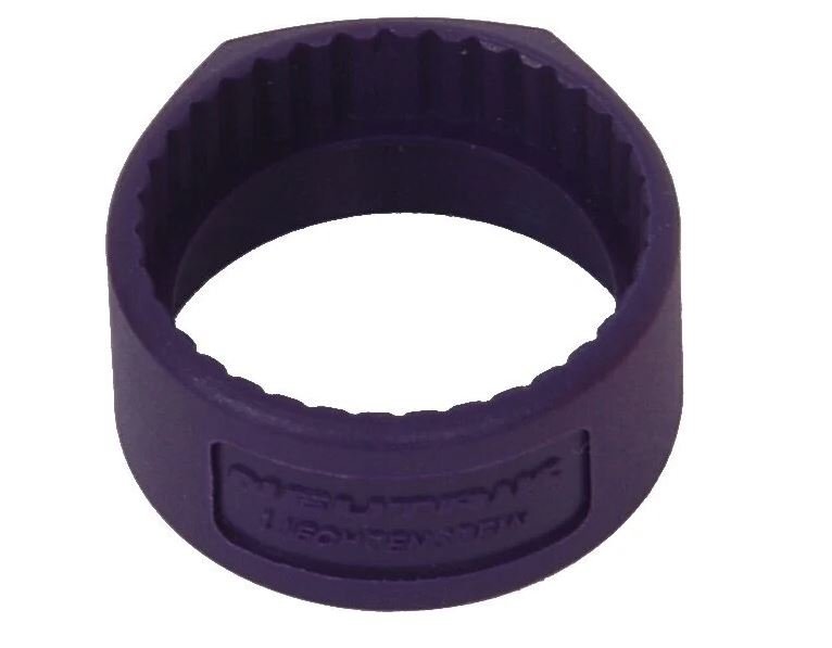 PCR-7 - Violetter Markierungsring mit Beschriftungsfeld für die C-Serie