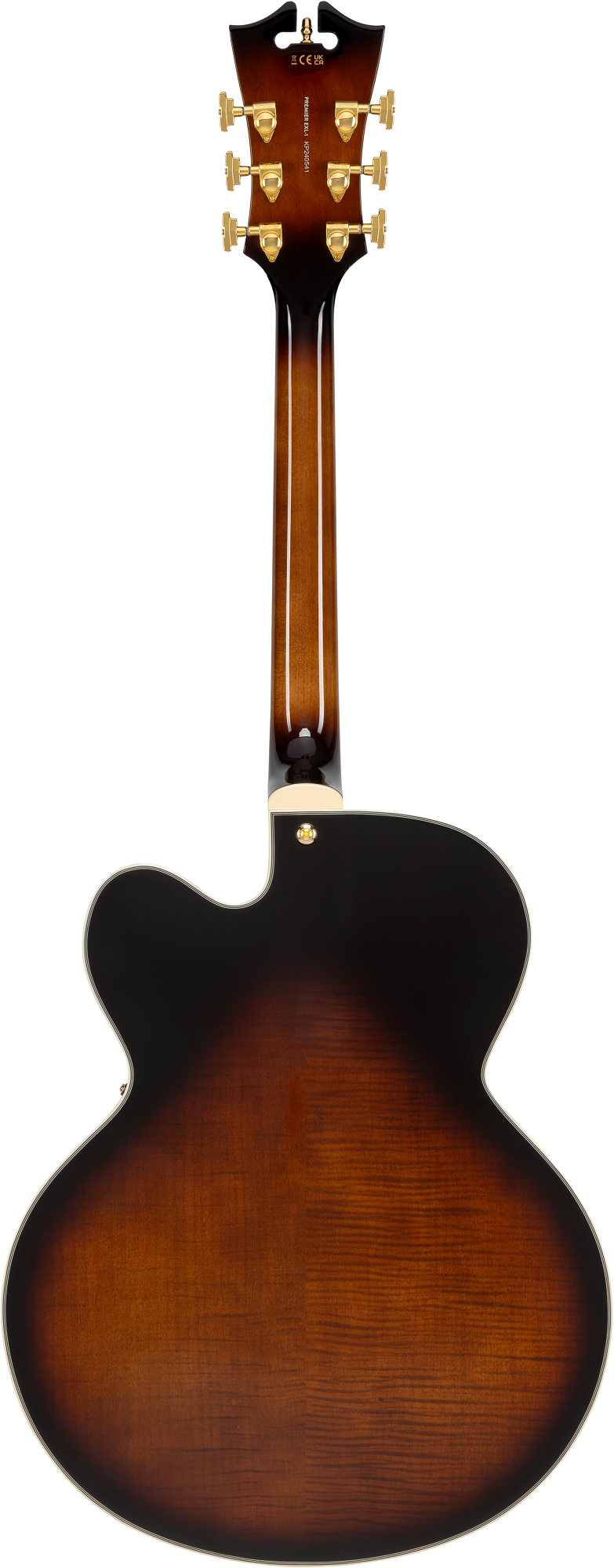 Premier EXL-1 Brown Burst Hollowbody E-Gitarre 