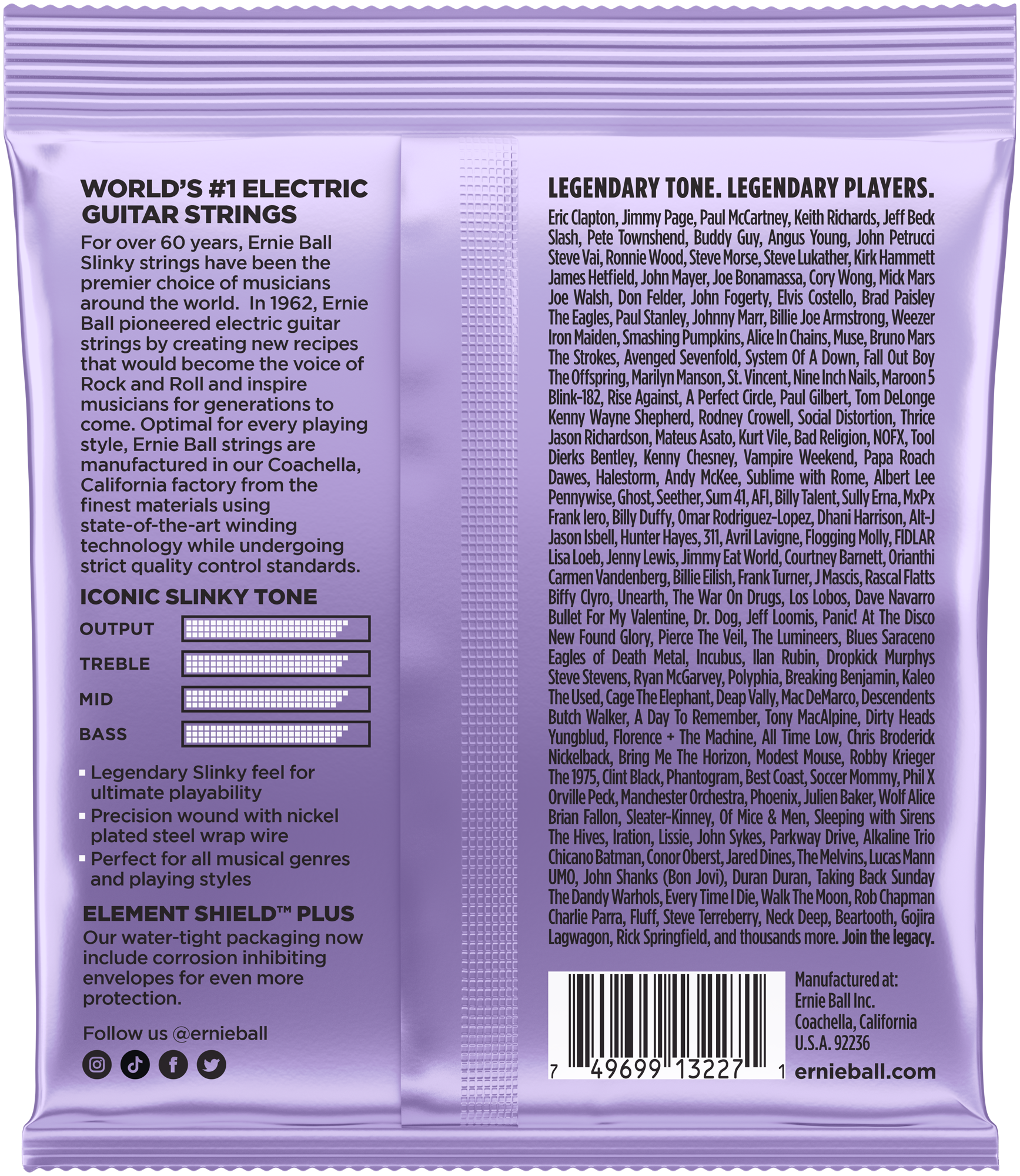 EB3227 Slinky Nickel Ultra 10-48, 3er-Pack