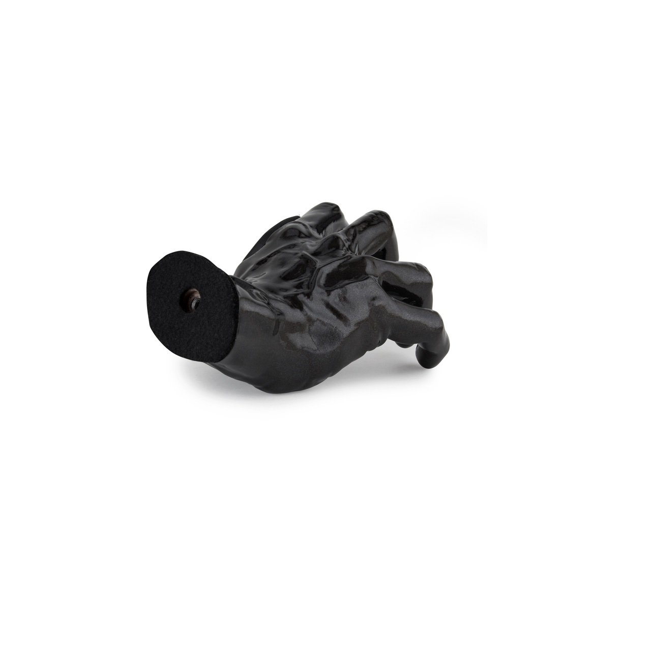 Male Hand, Black Metallic, Right 