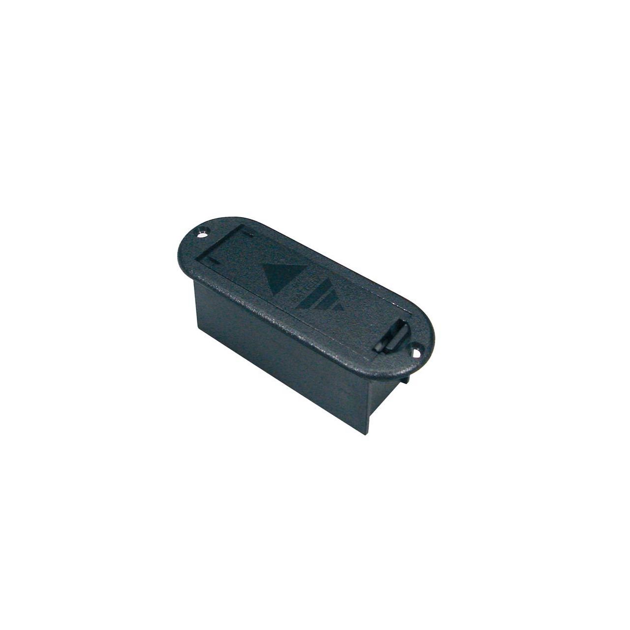 Batterie-Fach, horizontal, ohne ohne Schrauben und Batterieclip. Für 9 Volt Block Batterie