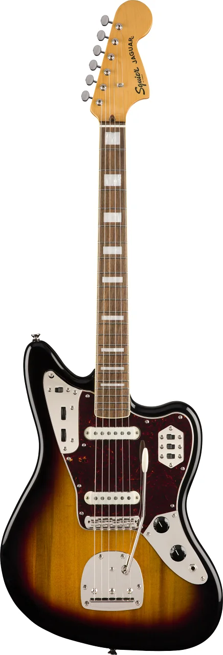 Classic Vibe 70s Jaguar 3-Color Sunburst