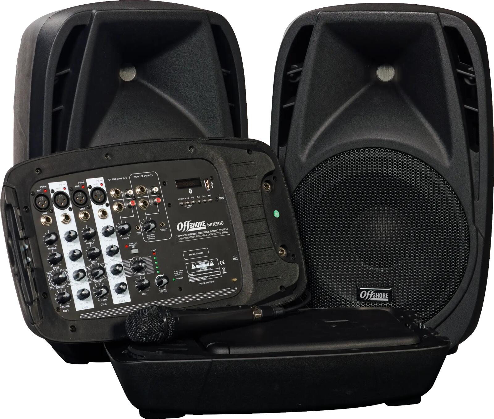 Mix 500 tragbares Beschallungssystem