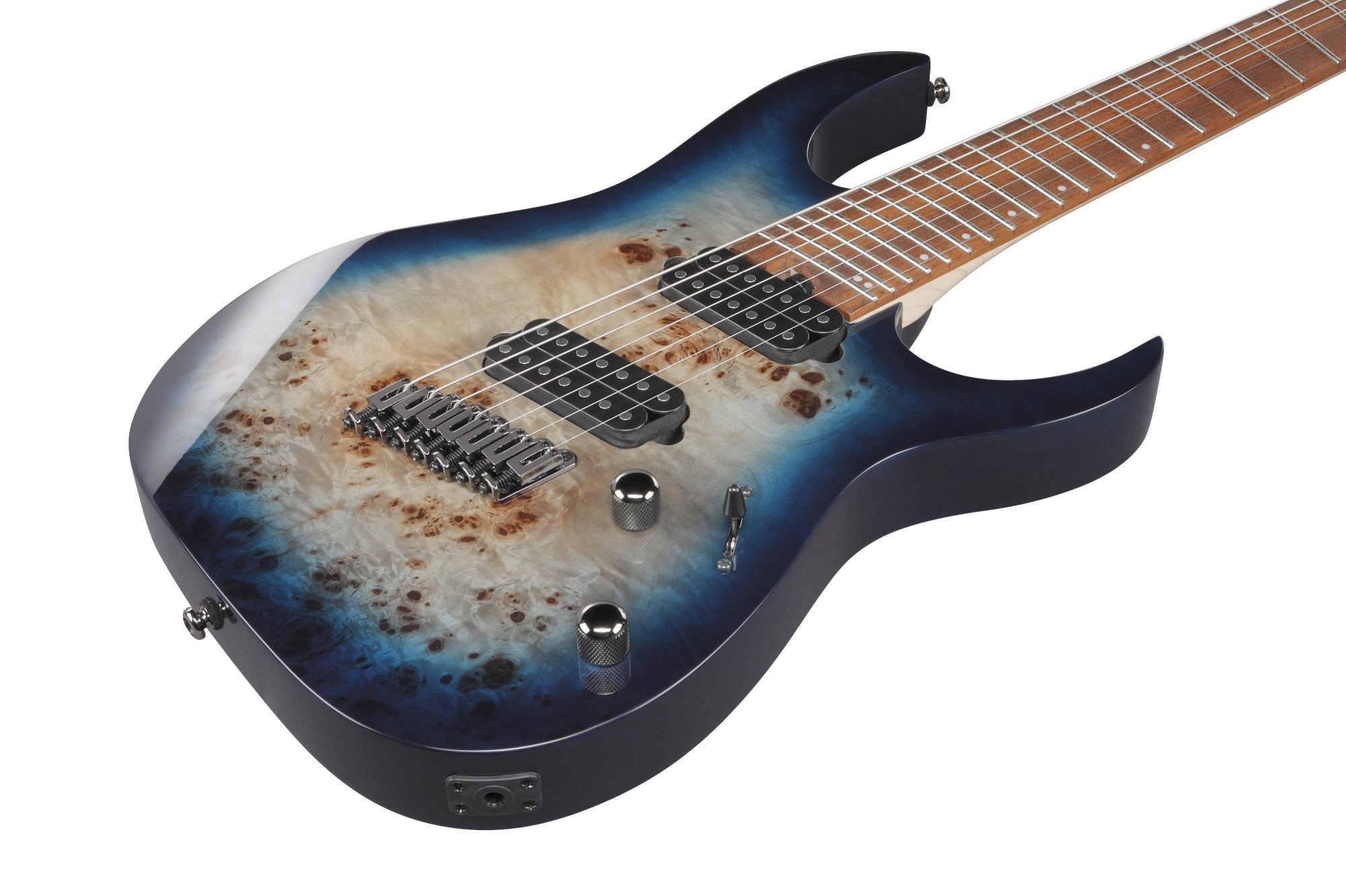 RGMS7PB-CBS Multiscale 7-saitige E-Gitarre Cosmic Blue Star Burst