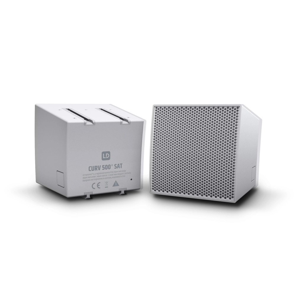 CURV 500 S2 W - Zwei Array Satelliten für das CURV 500® Portables Array System, Weiß