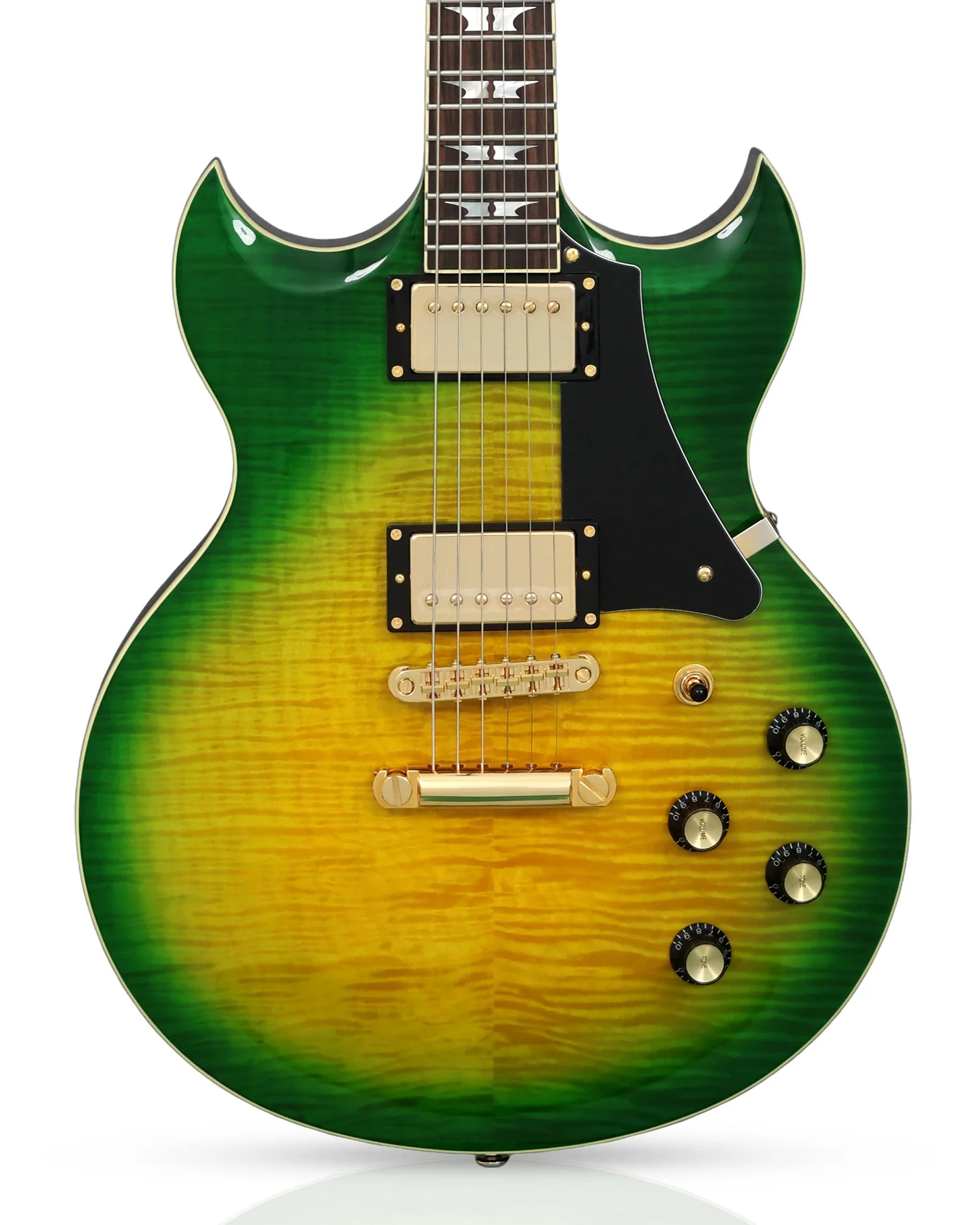 Warlord Reptilian Burst   E-Gitarre
