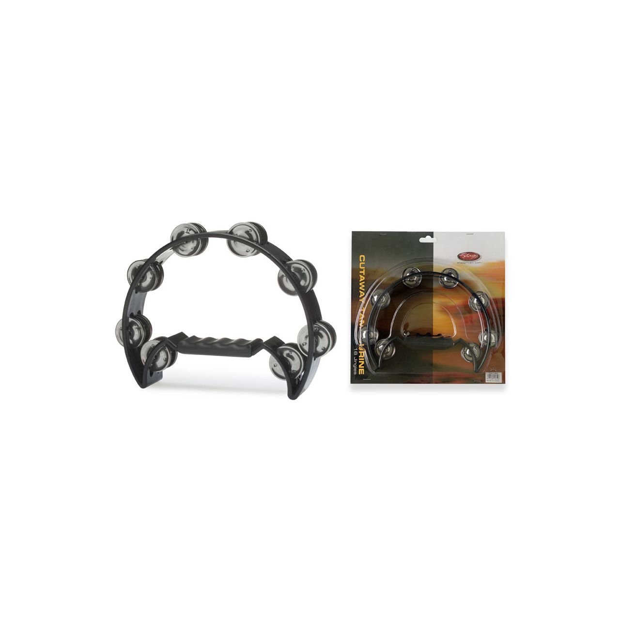 TAB-2 BK Kunststoff Schellenring - Black