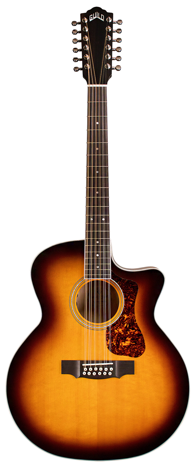 F-2512CE Deluxe Archback Antique Burst (B-Stock)