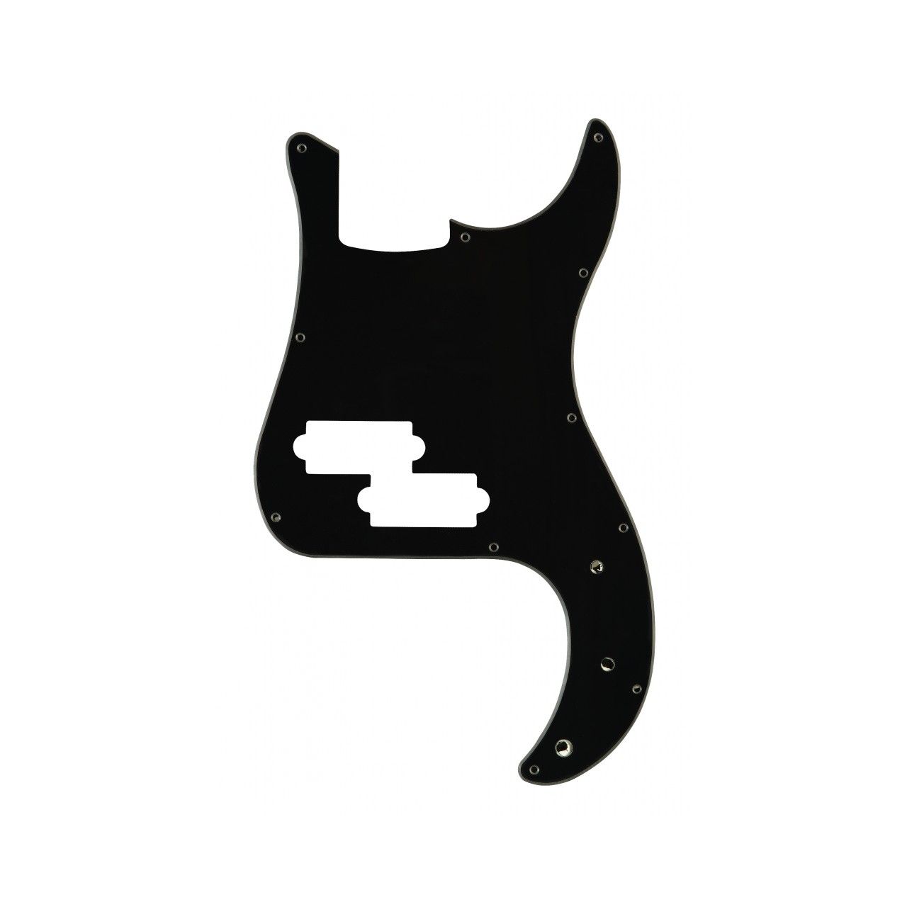SP-PKEL-PBBK 3-teilige ABS Schlagplatte, für P-Typ E-Bass, Schwarz