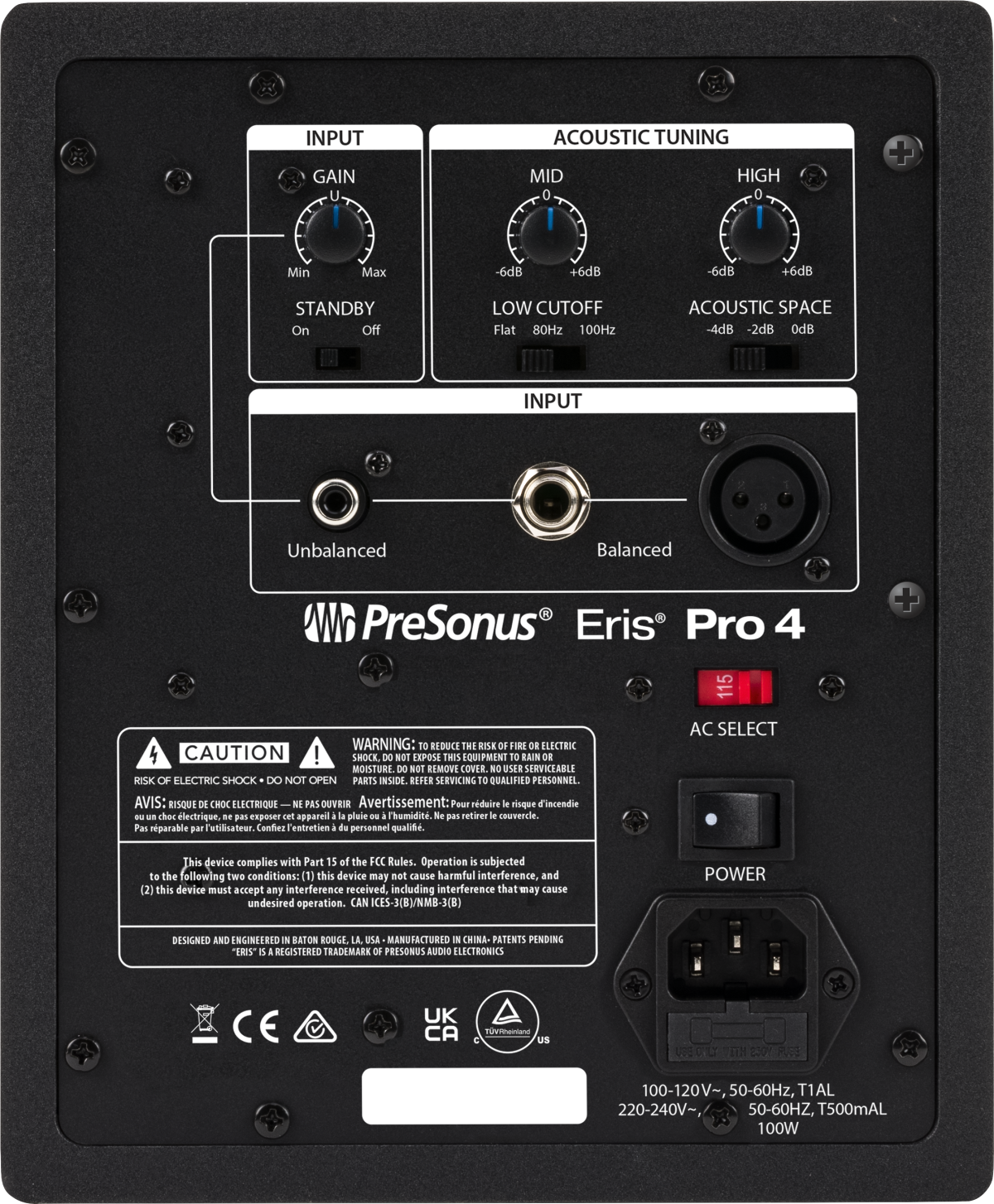 Eris® Pro 4, Black, EU