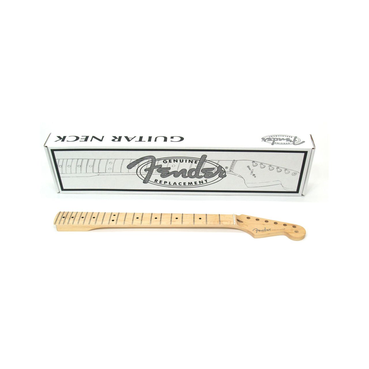 American Professional Stratocaster Neck, 22 Narrow Tall Frets, 9.5" Radius, Maple