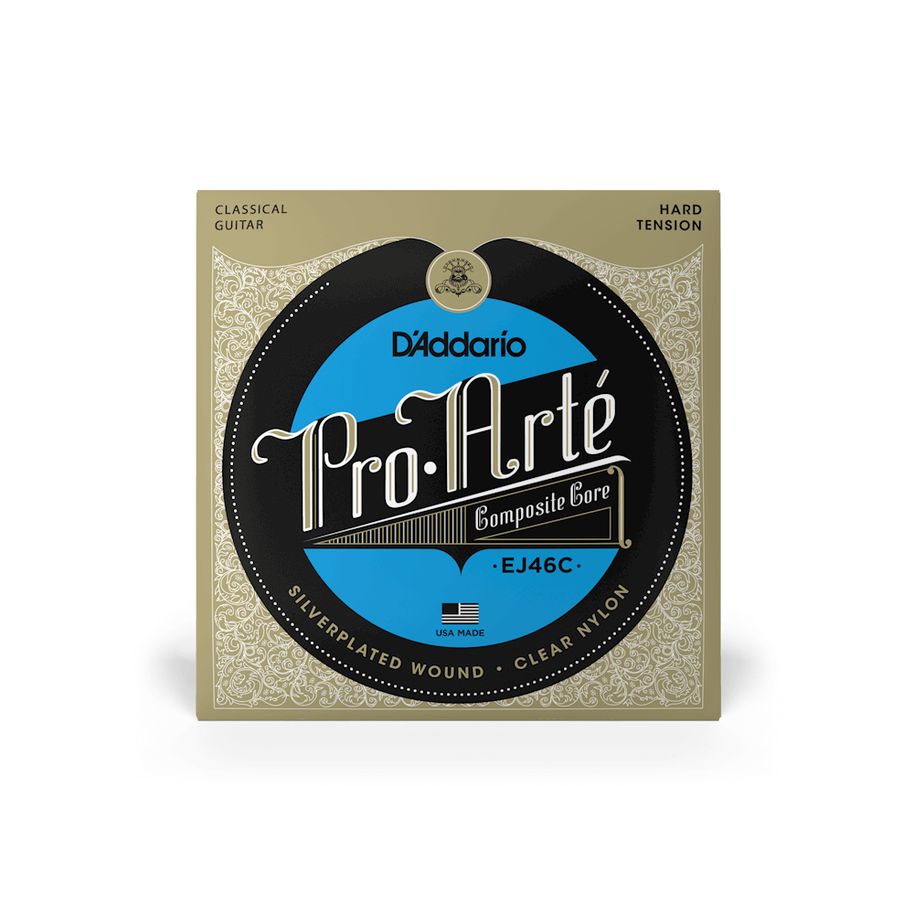 EJ46C Pro-Arte Saiten Klassikgitarre Composite Core hard tension