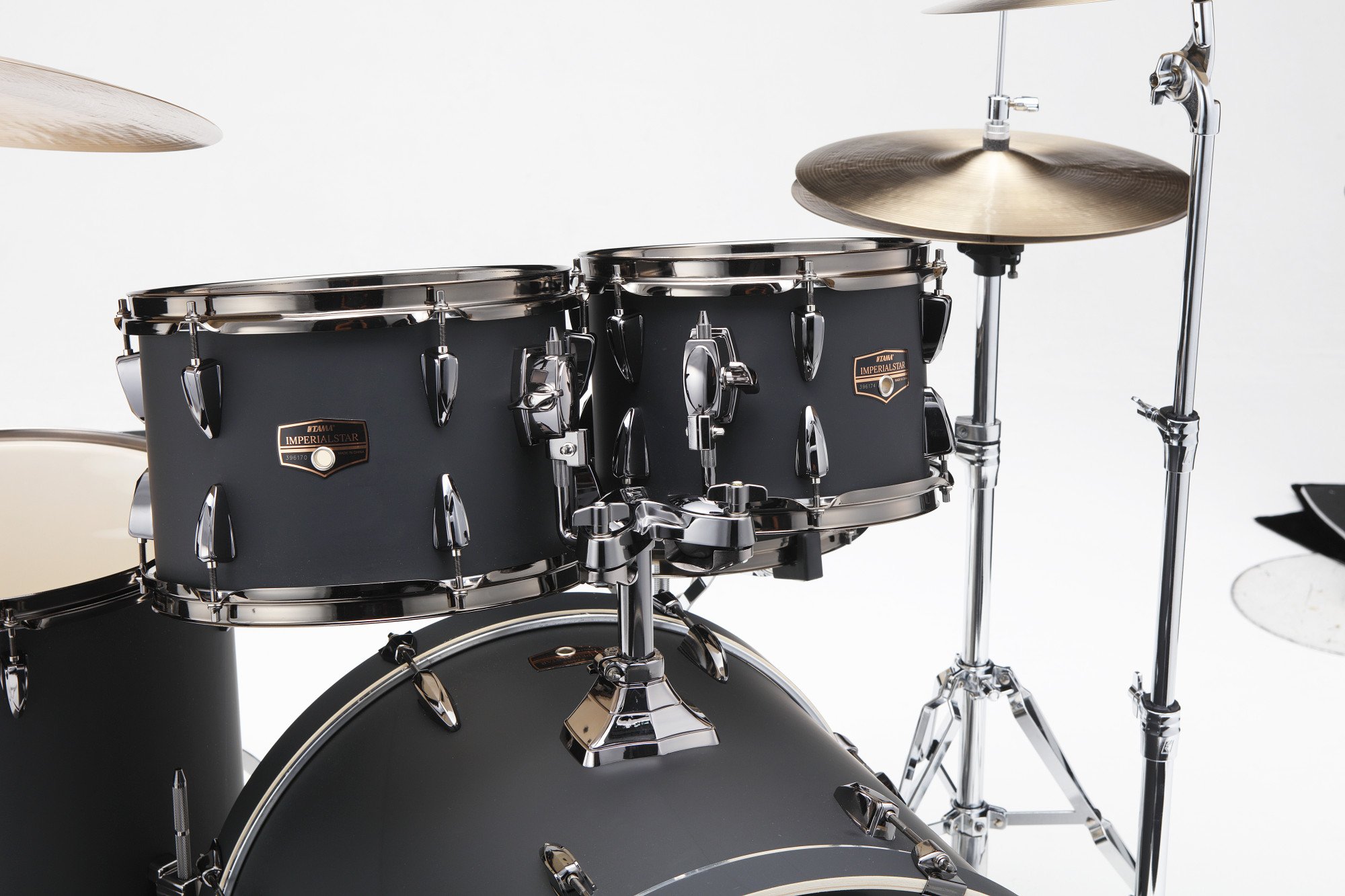 Drumset Imperialstar 22" 5pcs - BOB Blacked Out Black