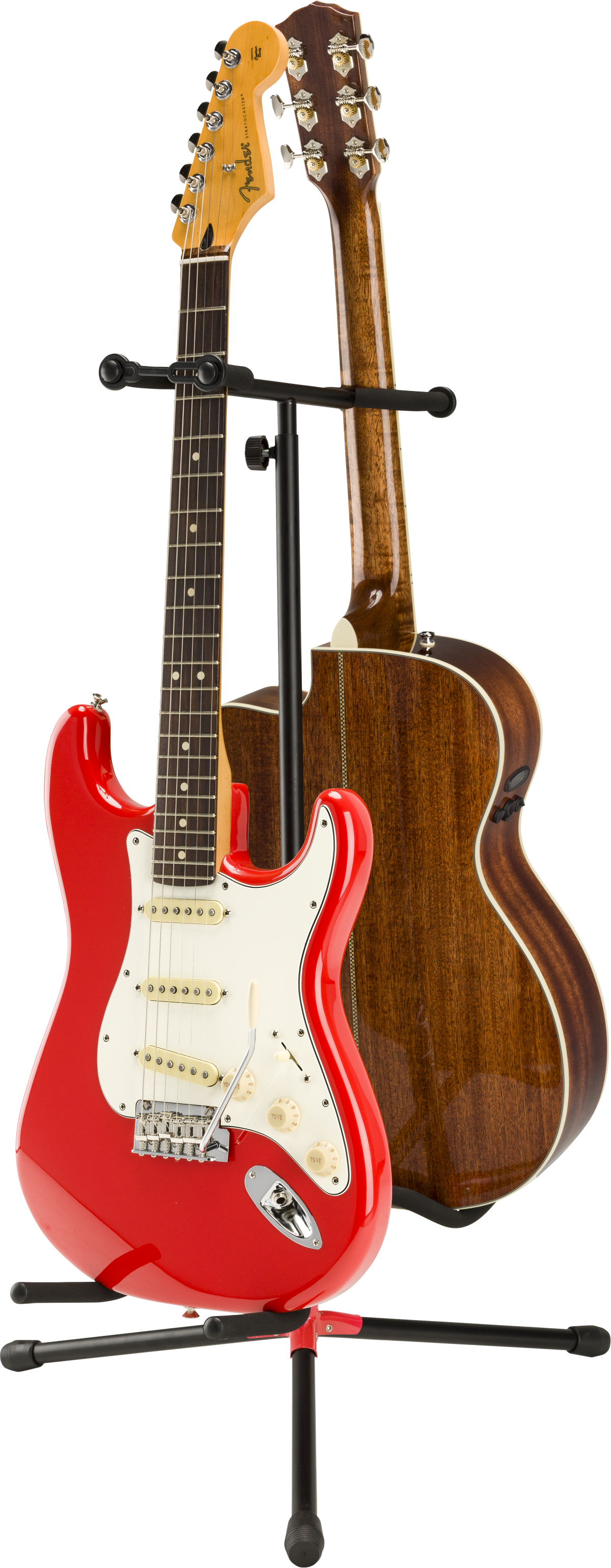 Adjustable Double Cradle Guitar Stand