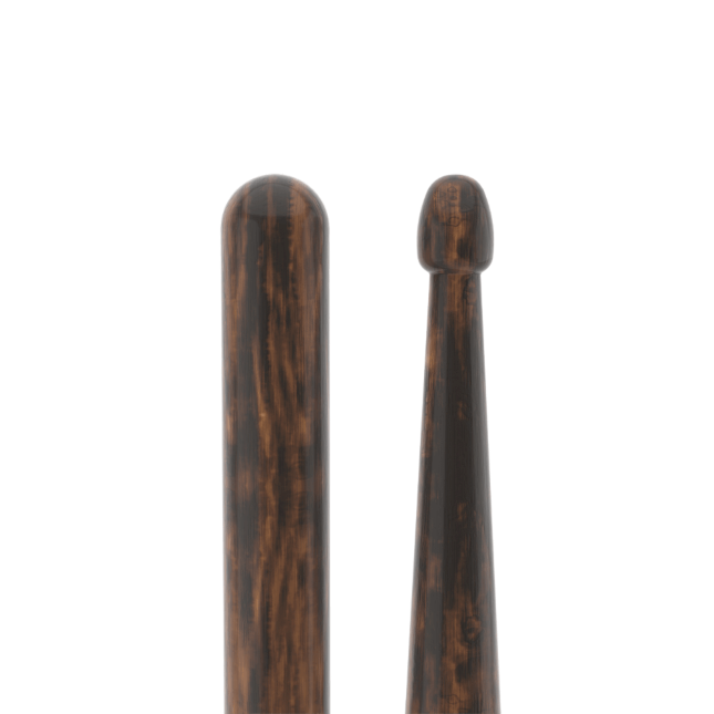 Rebound 5B FireGrain Hickory Drumstick, Acorn Wood Tip, 4-Pack