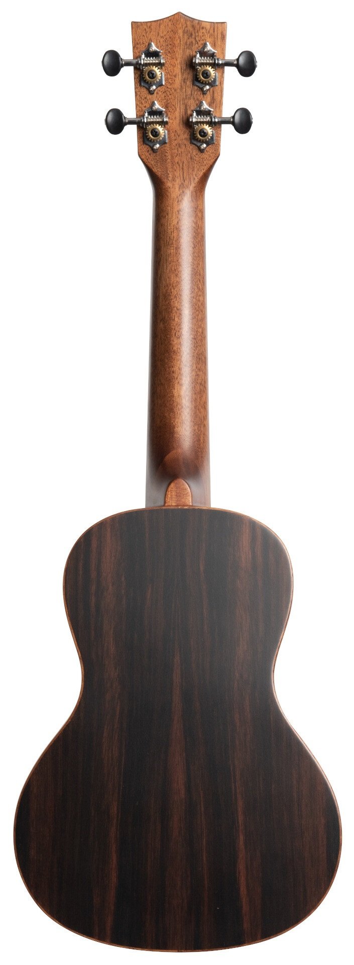 KA-SSEBY-C - Solid Spruce Top Ebony Concert Ukulele, with Bag (UB-C) 