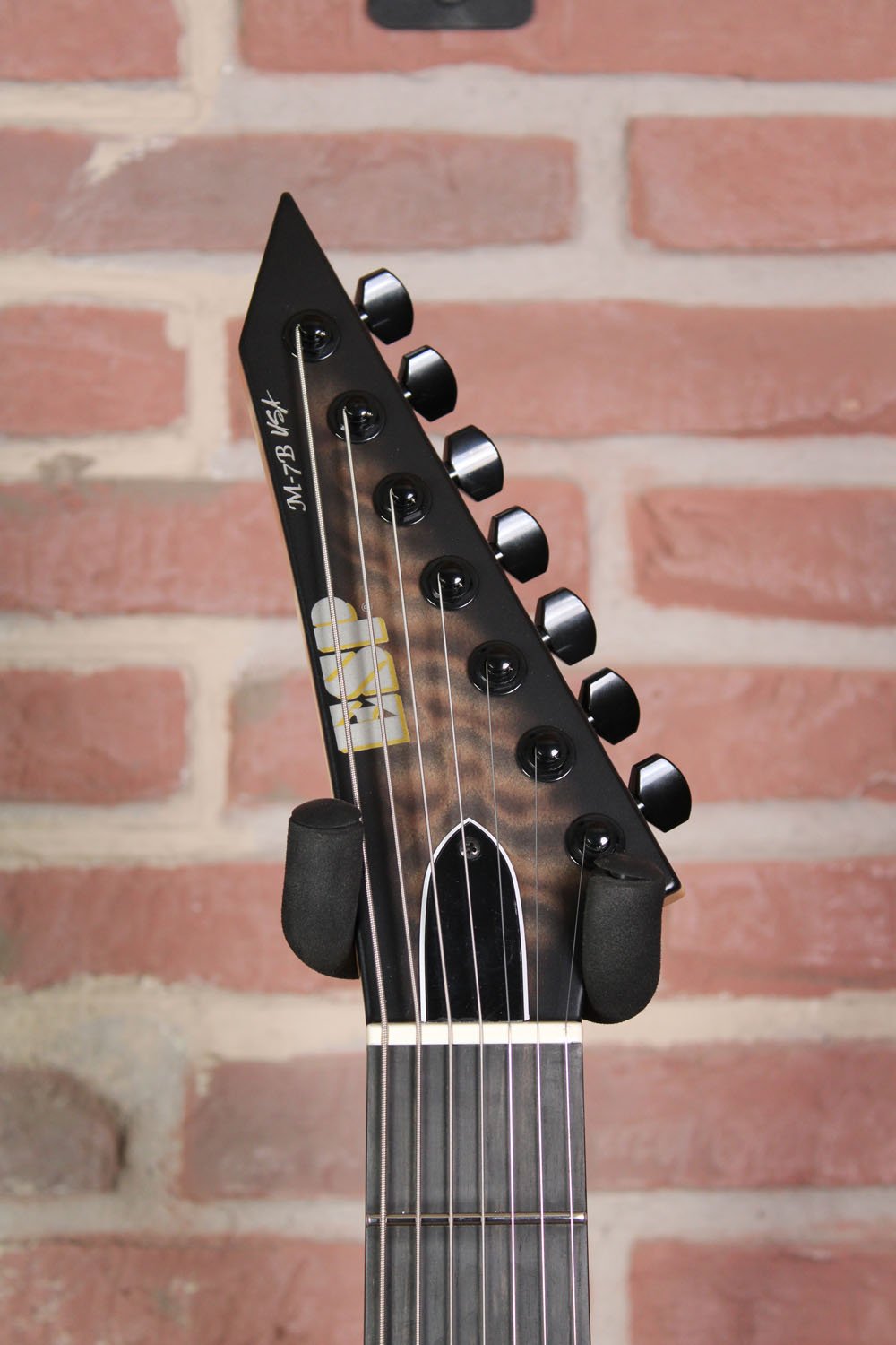 USA M-7 Baritone See  Thru Black Sunburst EMG