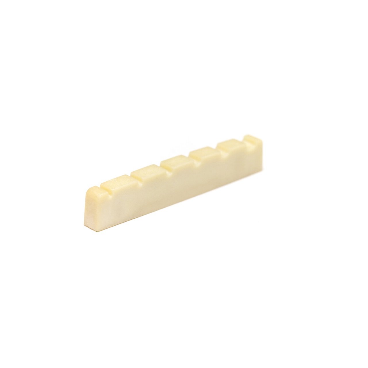 TUSQ PQ-1600-00 - Bass Nut, Flat, Slotted, 6-String