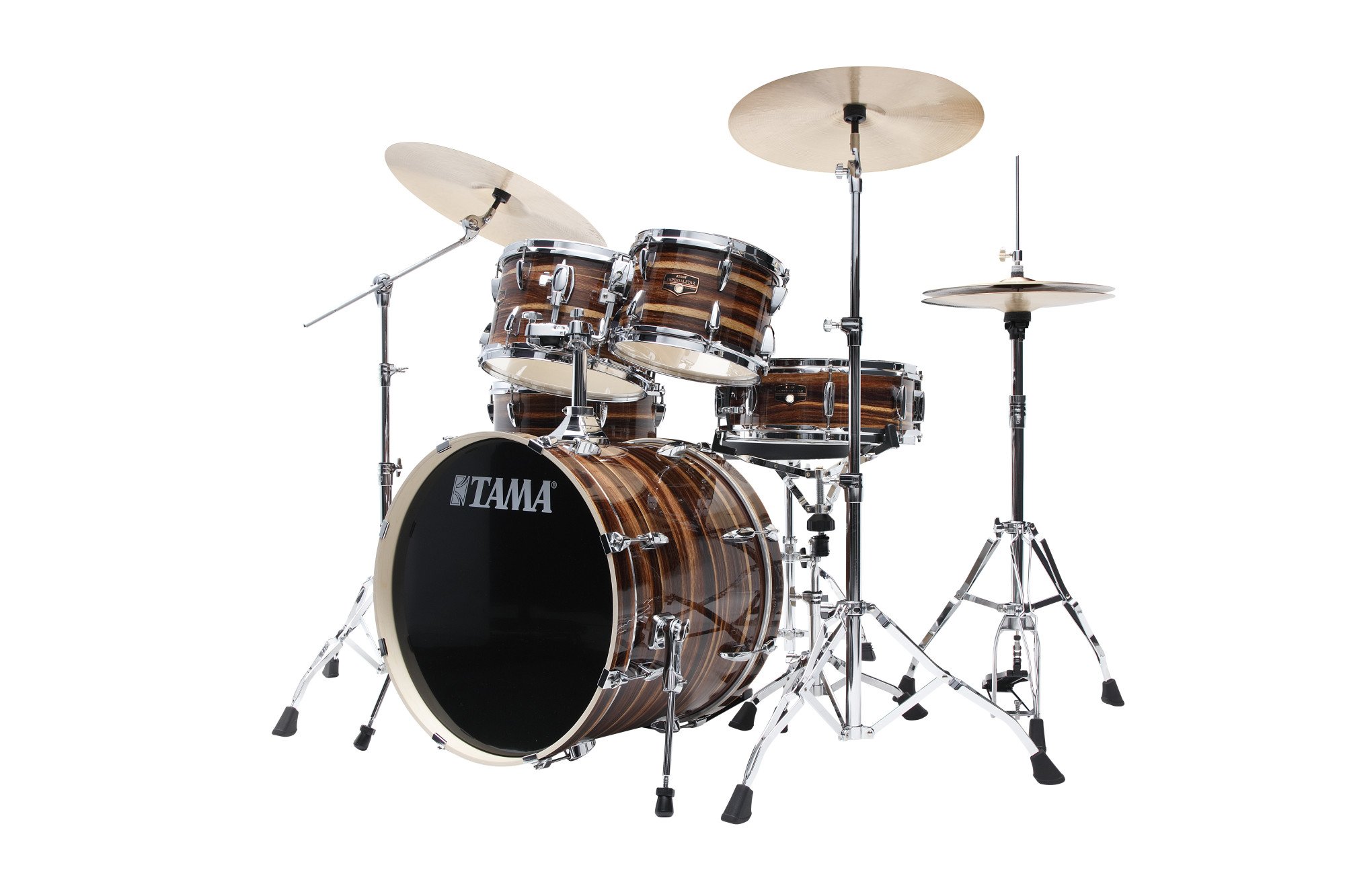 IP50H6W Imperialstar Drum Set 5 teilig - Coffee Teak Wrap