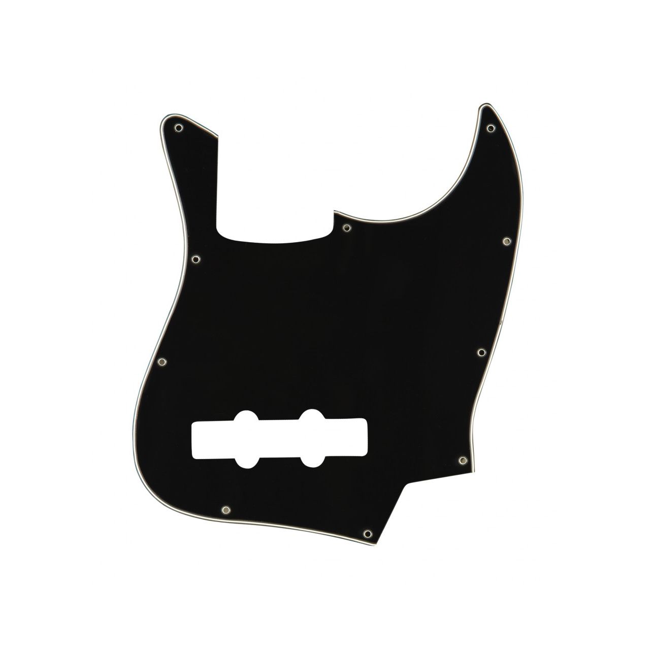 SP-PKEL-JBBK 3-teilige ABS Schlagplatte, für J-Typ E-Bass, Schwarz