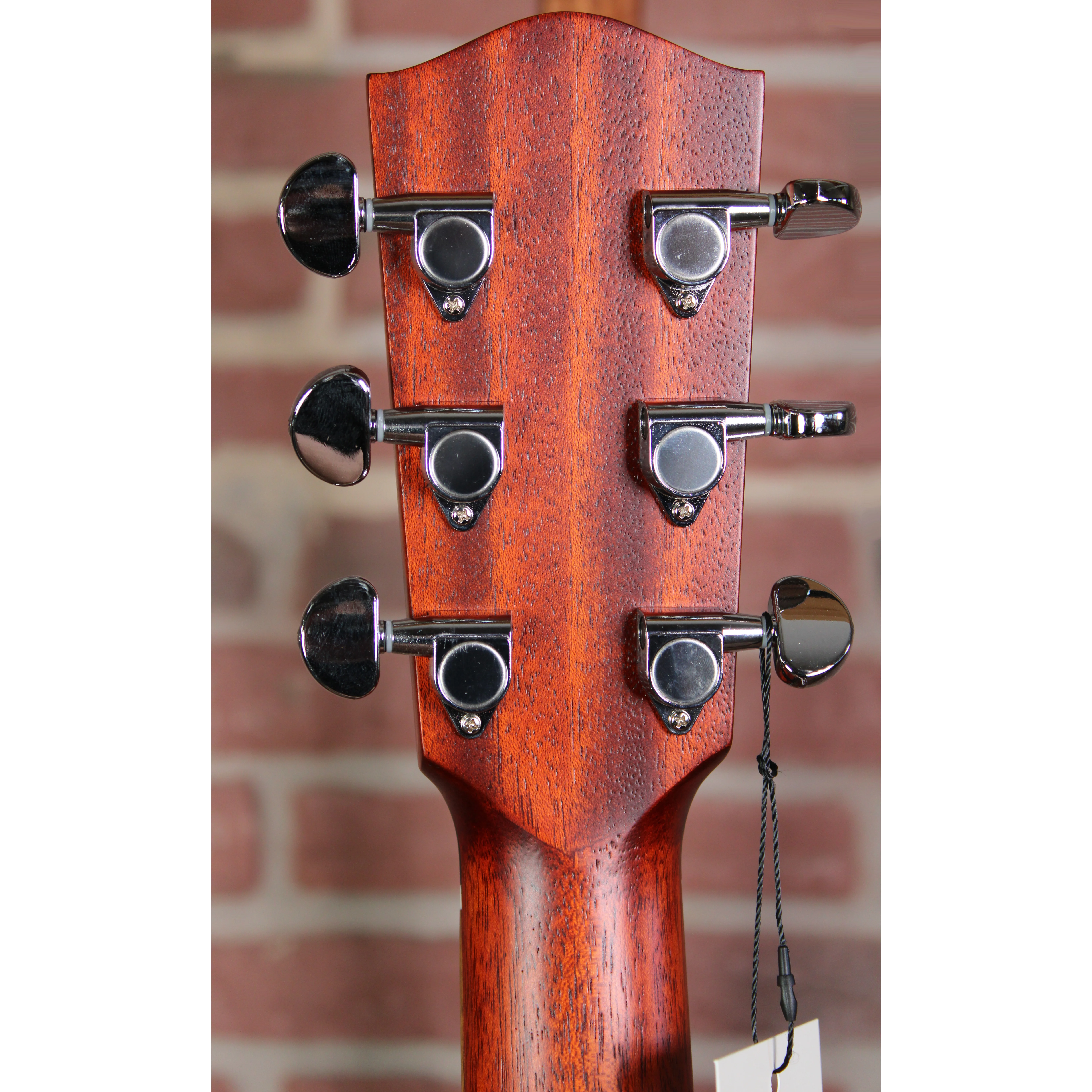 Eastman PCH1-OM-CLA Westerngitarre Okoumehals Rückansicht