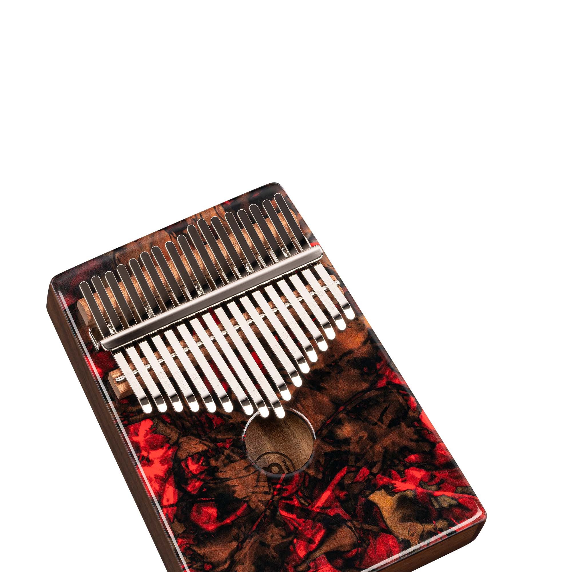 KA17LV Designer Kalimba - Lava
