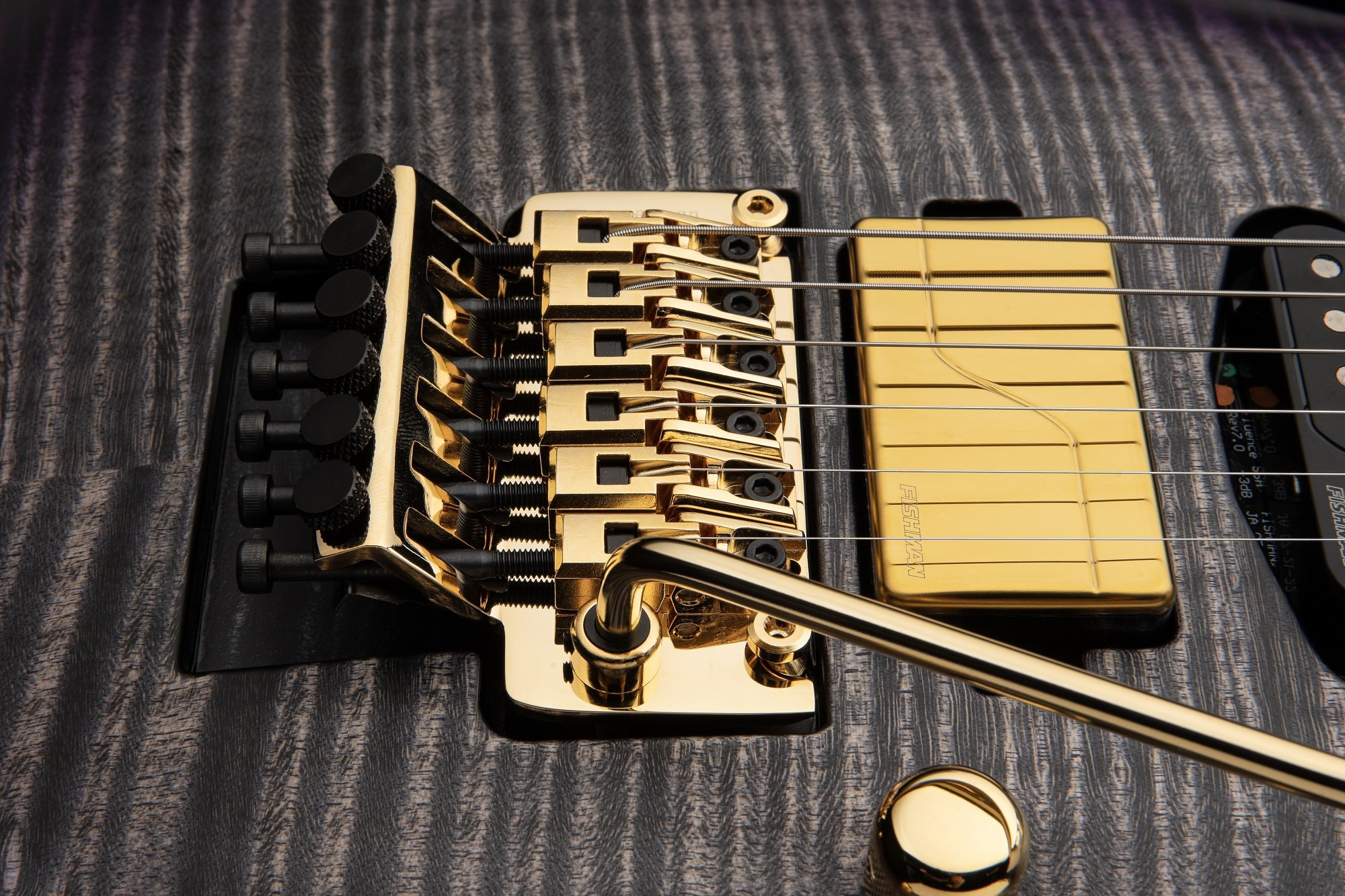   Chleo Herman Li LTD Charcoal Purple Burst
