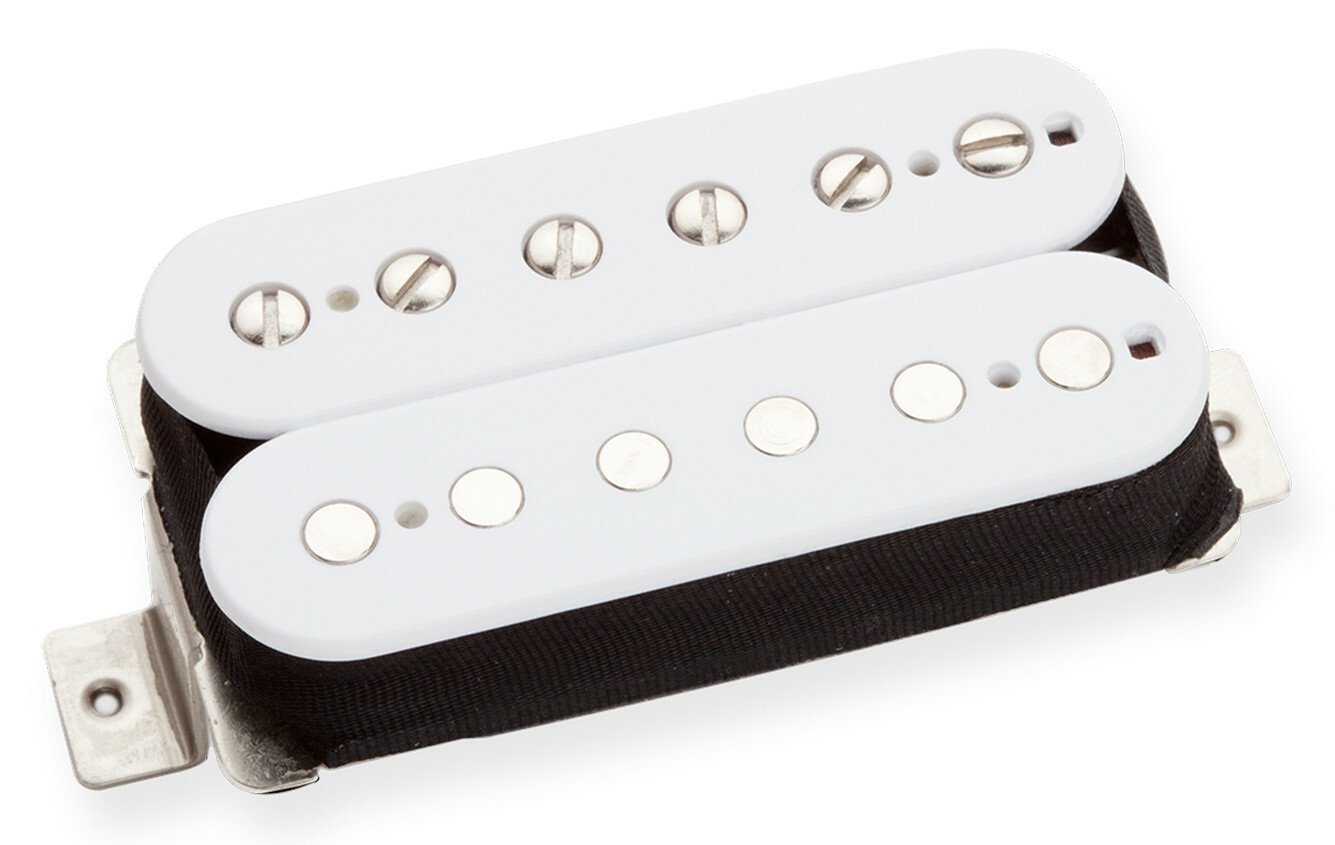 SH-1N - 59 Neck Humbucker, 4 Cond. Cable - White