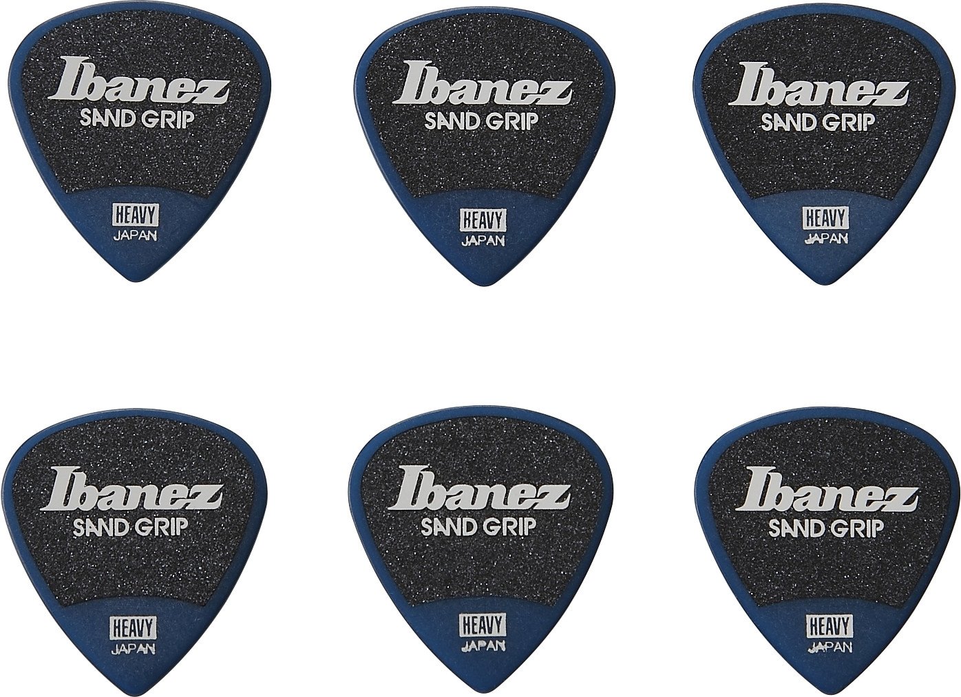 PA14HSG-DB Picks Wizard Sand Heavy - 6er Pack