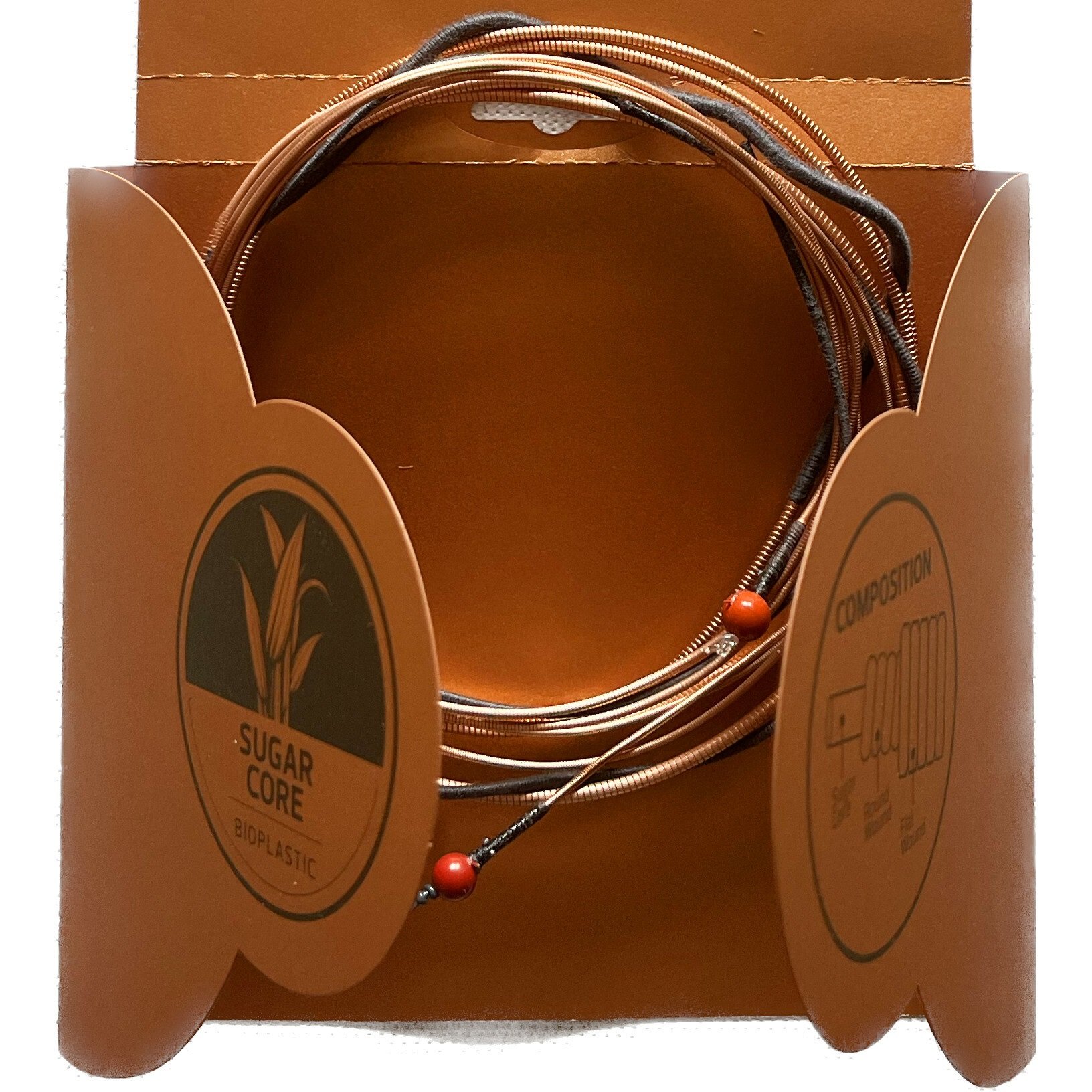 Aquila 210U Flat Spiral Series Short Scale Bass String Set - EADG Tuning