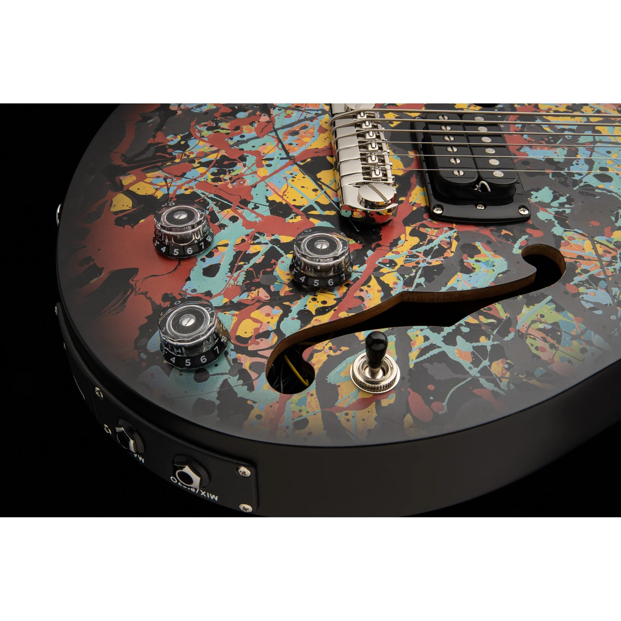 PRS Ed Sheeran Hollowbody Baritone LTD Unterer Korpus Detail