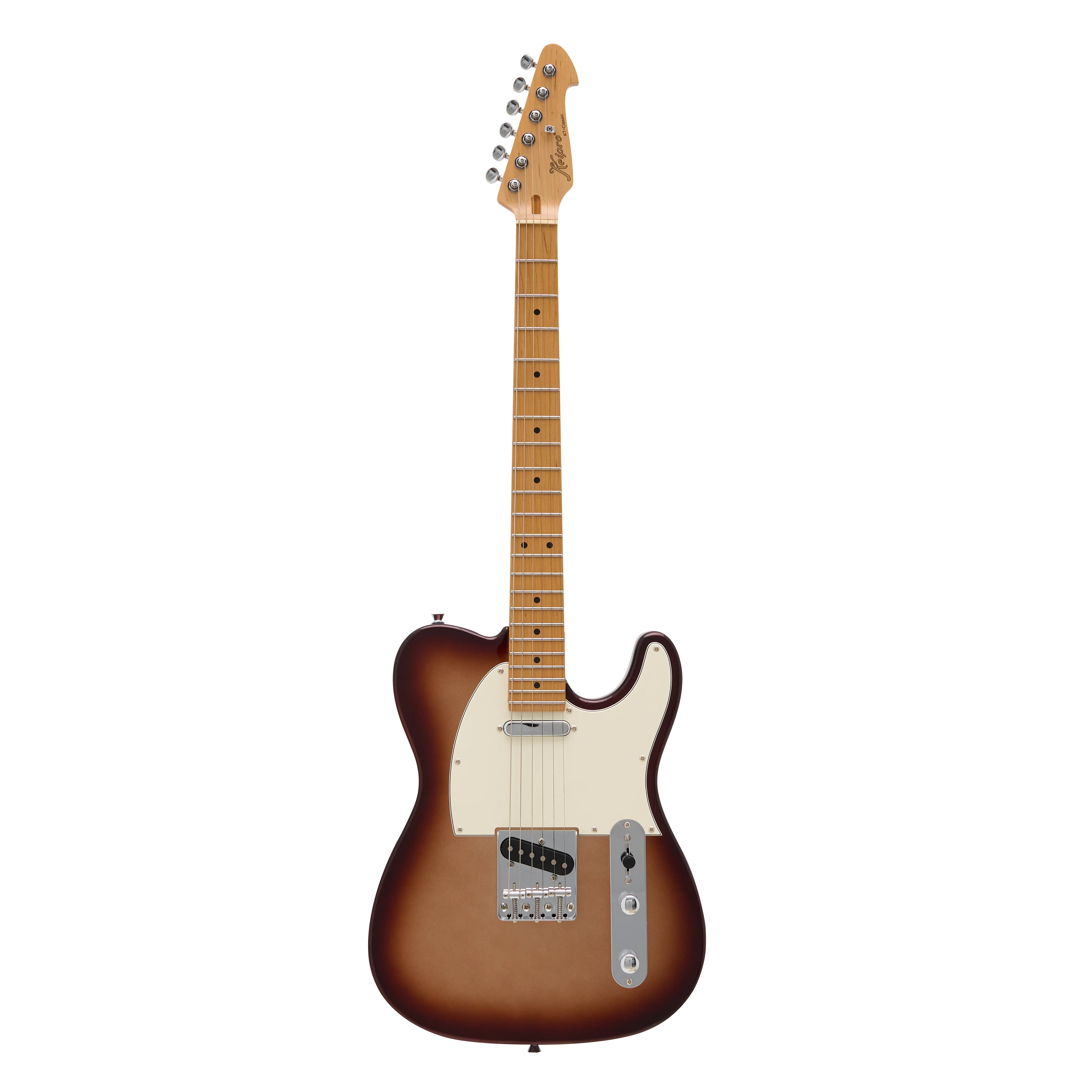 KT-Classic Rosewood Metallic Mystic Green E-Gitarre