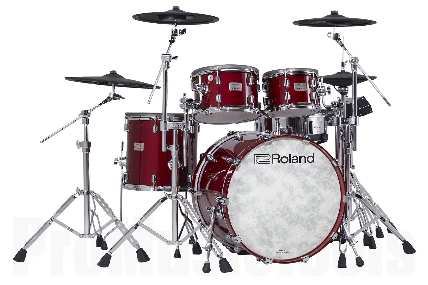 ROLAND Acoustic Design V-Drums VAD 706 - Cherry Finish  Hauptansicht