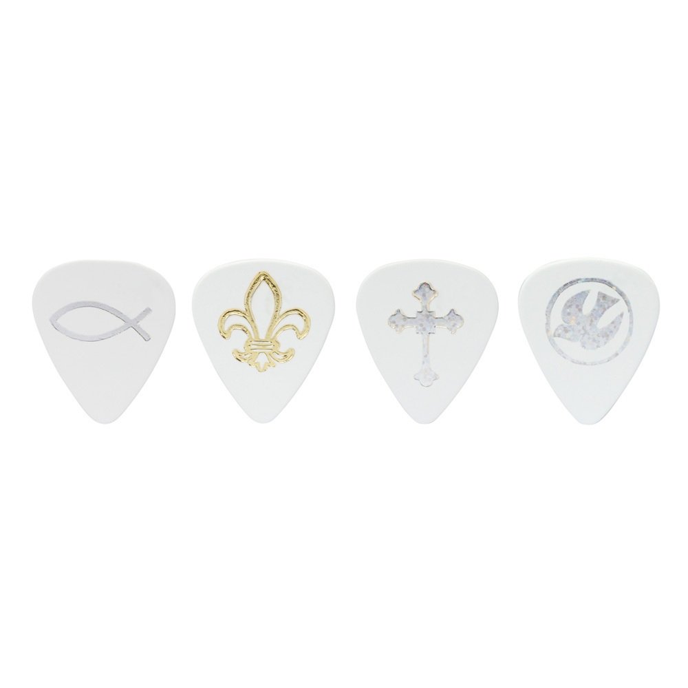 Christian Picks - 351 Shape (RPCHH), 12 pcs Assorted Pick Pack, 0.96 mm