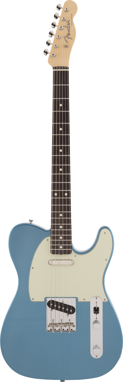 Made in Japan Traditional 60s Telecaster®, Rosewood Fingerboard, Lake Placid Blue