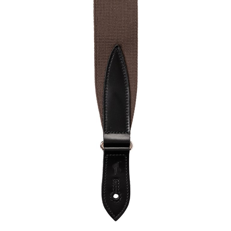 Gitarrengurt Baumwolle Brown