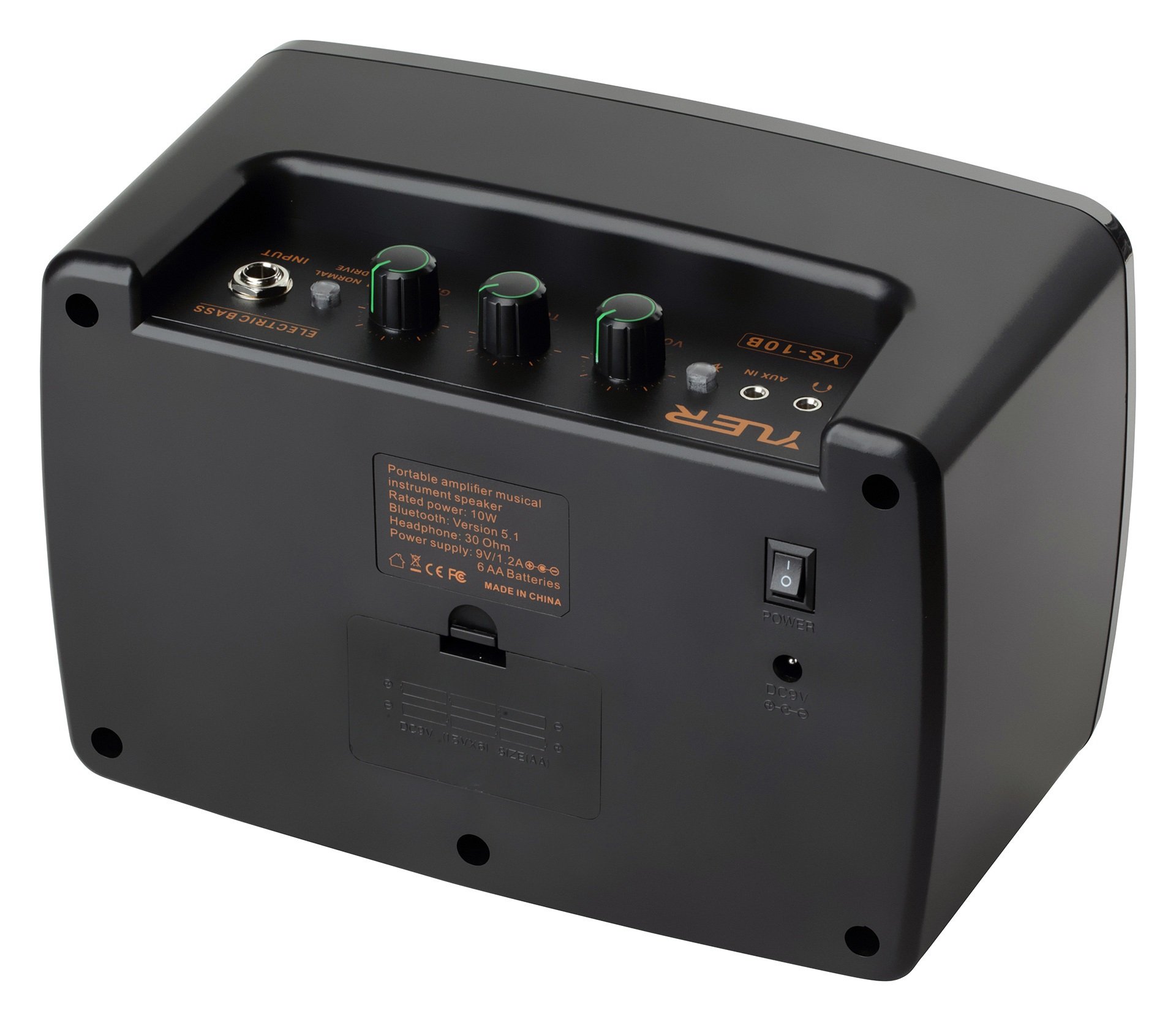 Portable Amp for Bass Guitar with Bluetooth