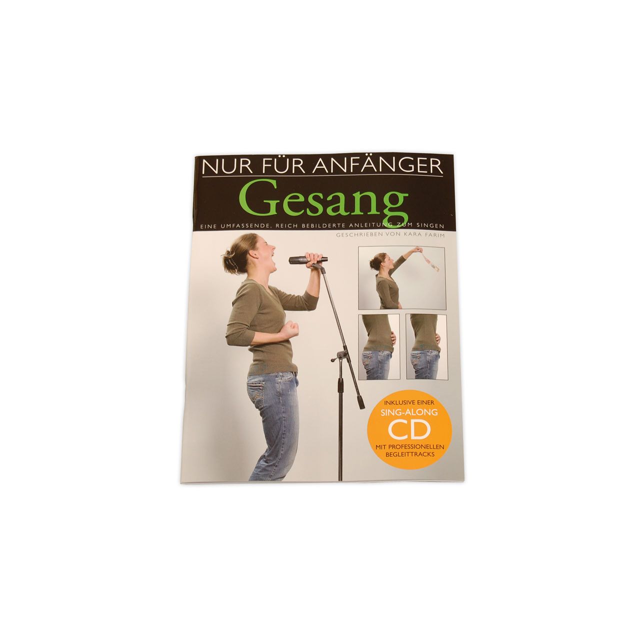 Nur für Anfänger Gesang Buch und CD