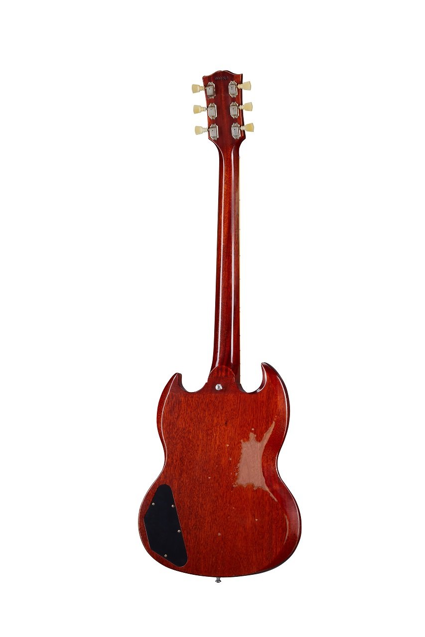 1964 SG Standard Reissue w/ Maestro Vibrola Heavy Aged - Faded Cherry