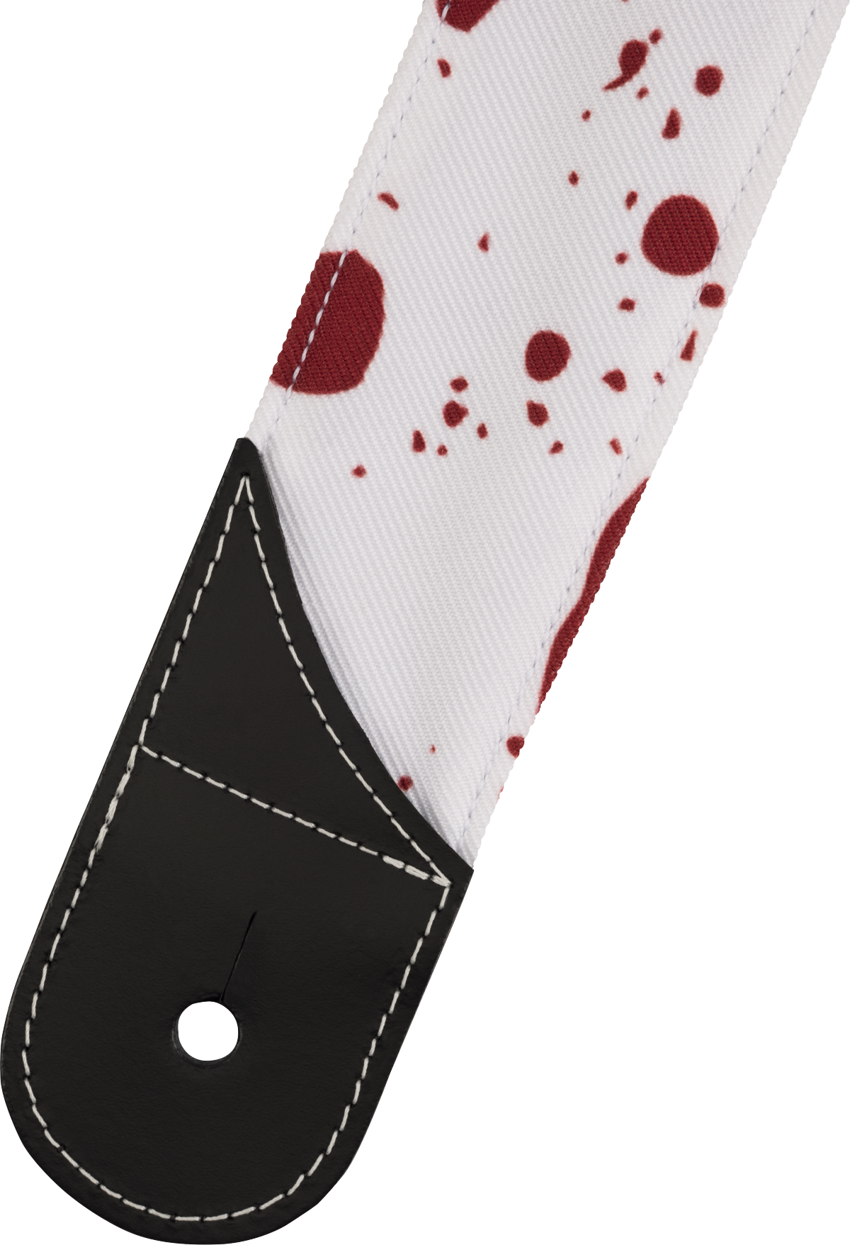 Splatter Strap White & Red