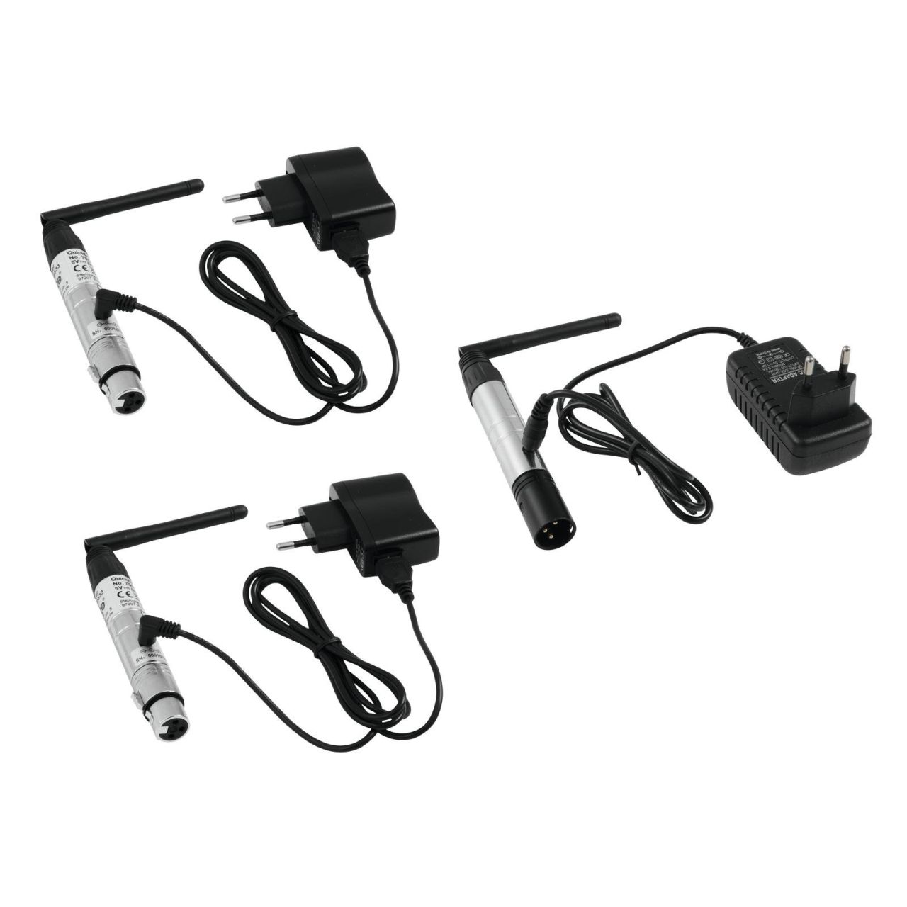 Set QuickDMX 1x Sender + 2 x Empfänger