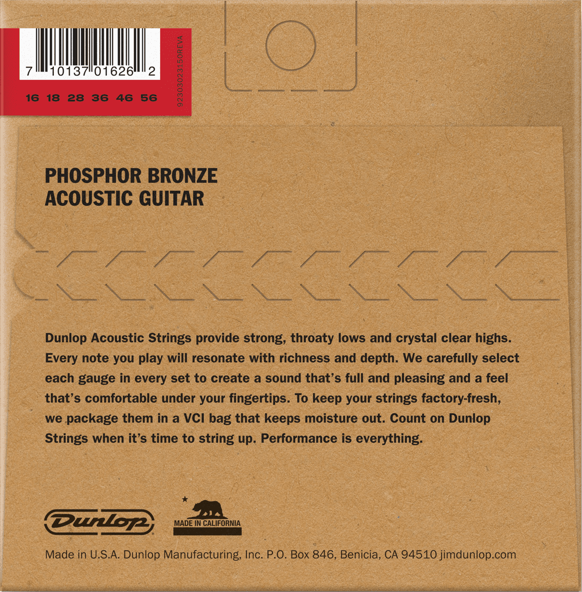 DOP1656 Resonator Guitar Phosphor Bronze Strings 16-56