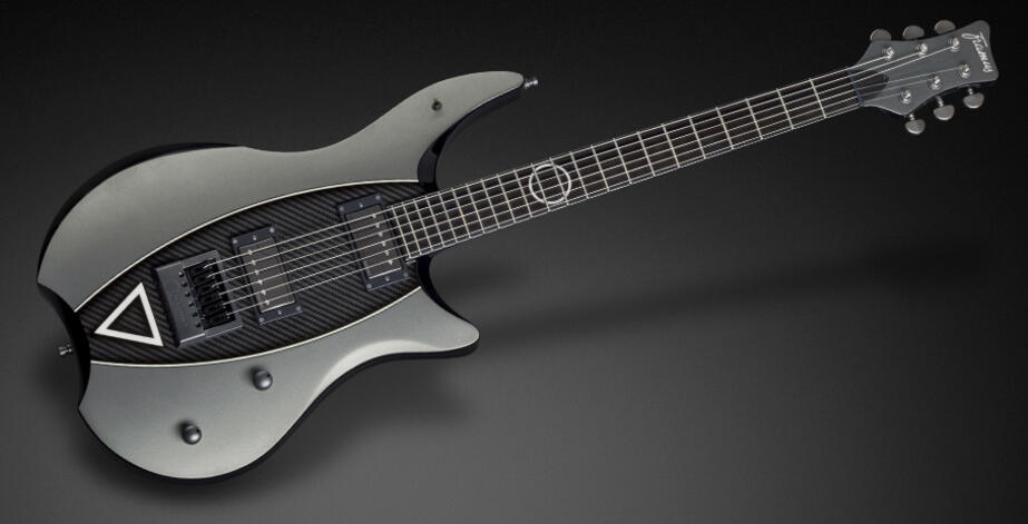 Masterbuilt Devin Townsend "Stormbender" Signature - Metallic Olive Green Satin/Carbon Fiber High Po